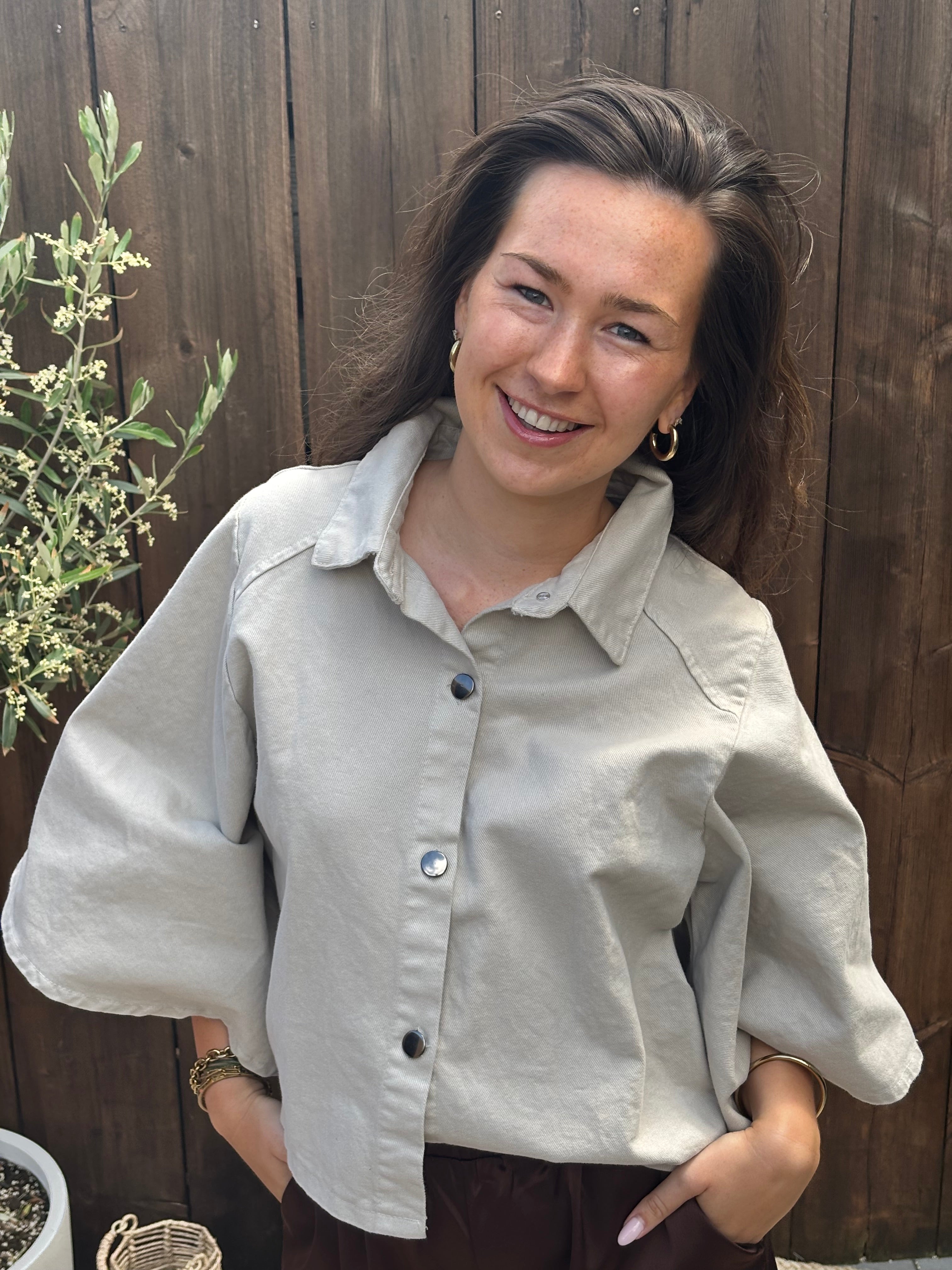 Julia Spijker Jacket Taupe