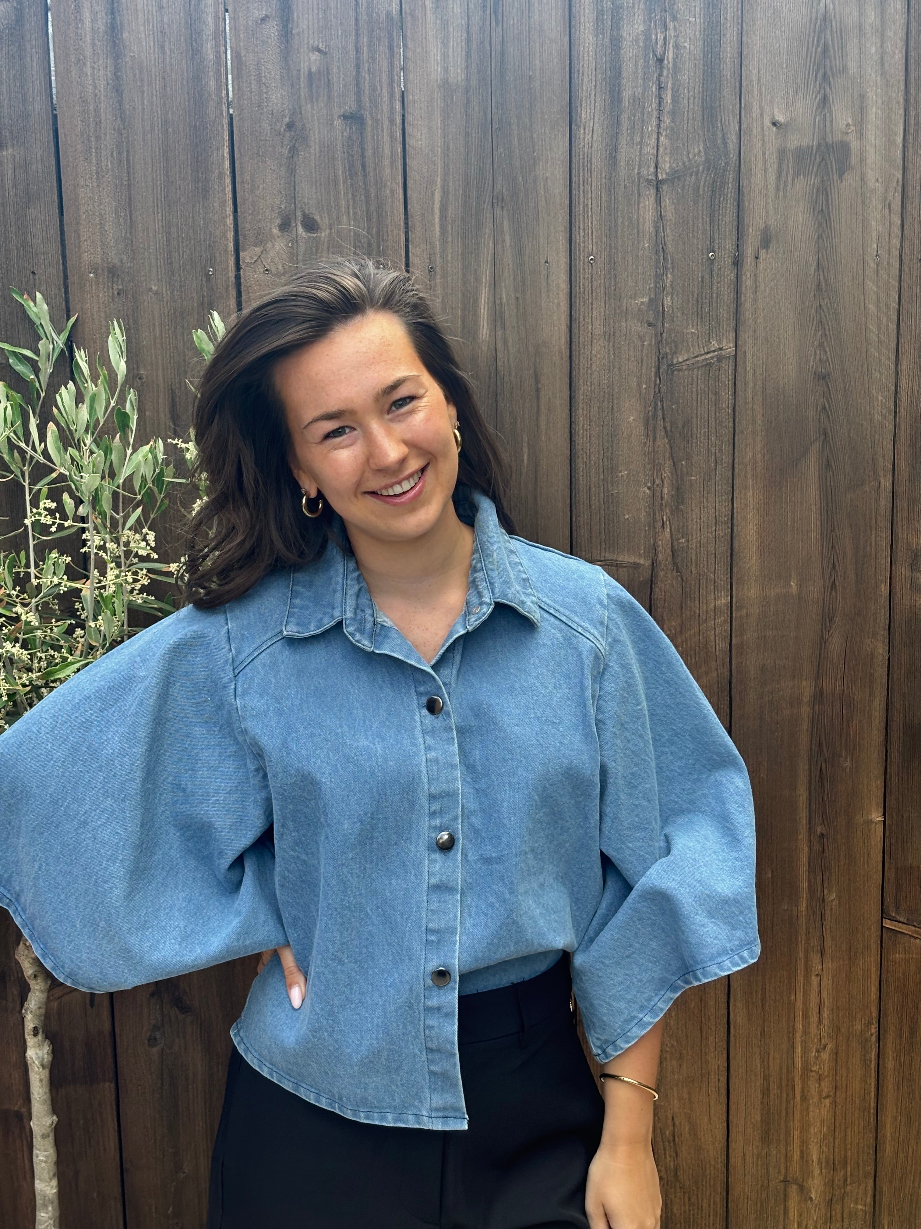 Julia Spijker Blouse Denim