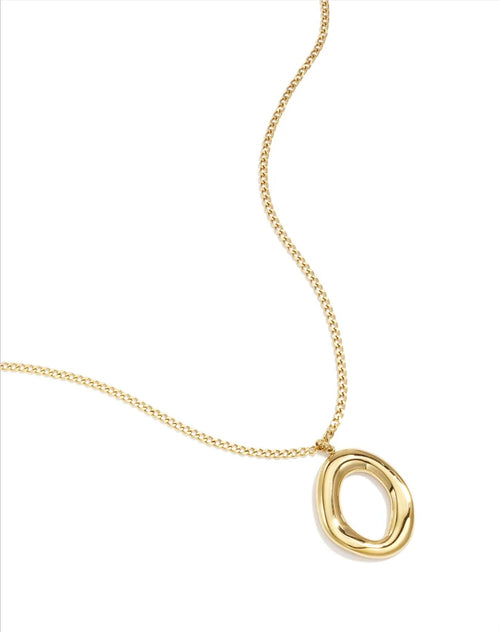 Aura ketting Stainless Steel Goud