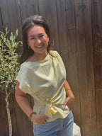 Estelle top Butter Yellow